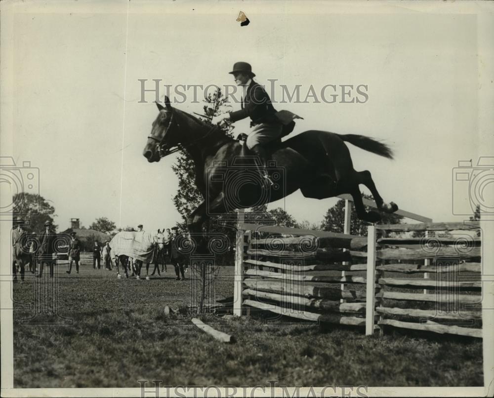 1929 Press Photo NEW YORK AT THE PIPING ROCK HORSE SHOW NYC - neny18207 - Historic Images