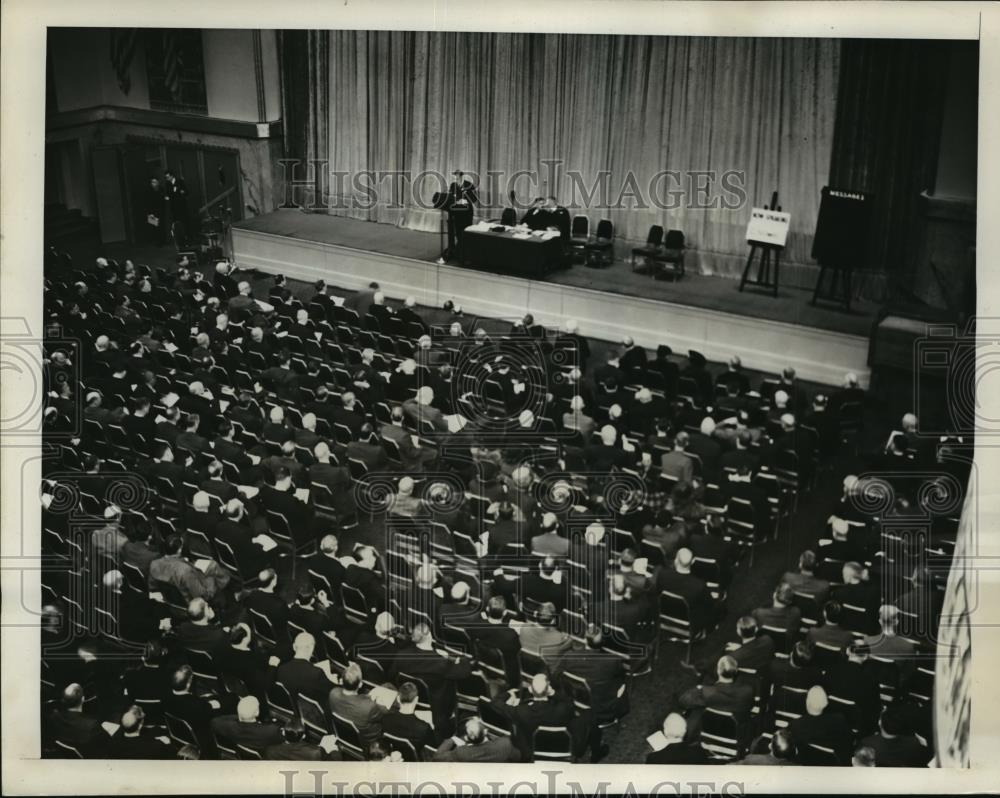 1940 Press Photo New York View of the 45th Congress of American Industry NYC - Historic Images