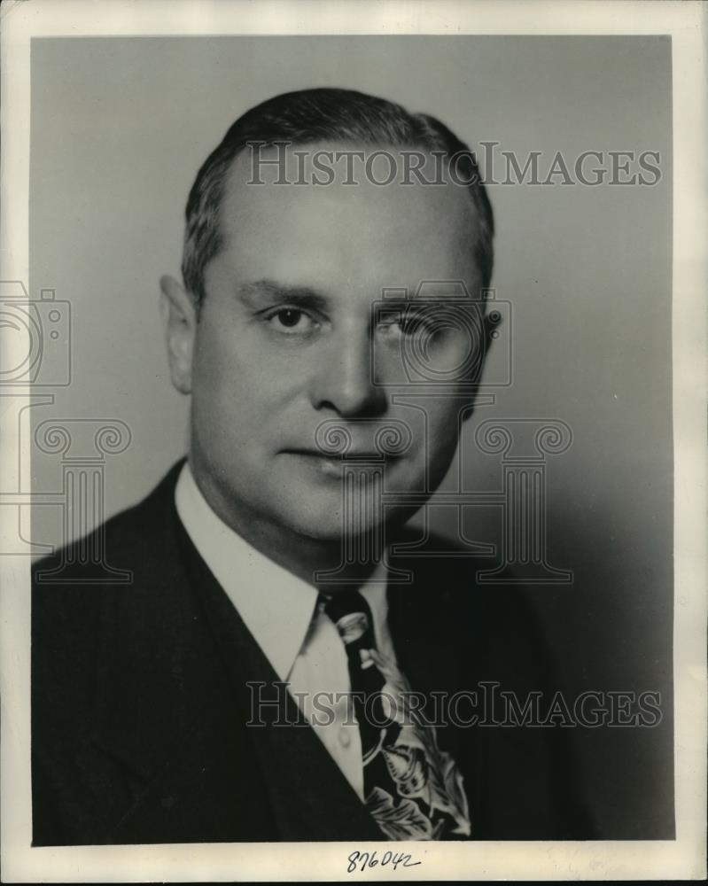 1948 Press Photo New York A.E. Stanley Jr Head of Economic Cooperation NYC - Historic Images