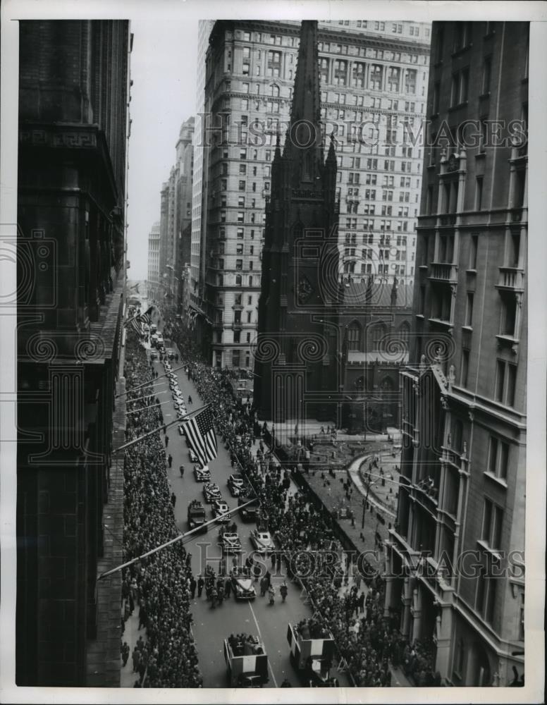 1952 Press Photo New York Queen Juliana, Prince Bernhard visit in NYC - Historic Images