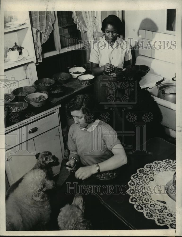 1944 Press Photo NEW YORK TEACHER&#39;S PET NYC - neny19635 - Historic Images