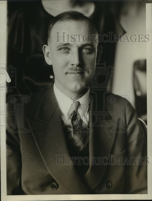 1929 Press Photo New York J. Frederick Sasse Street Cleaning Dept. NYC - Historic Images