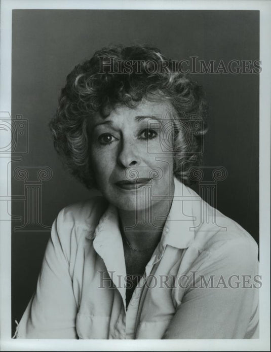 1984 Press Photo Eileen Heckart WIll Star In ABC Television Network's "MEDSTAR" - Historic Images