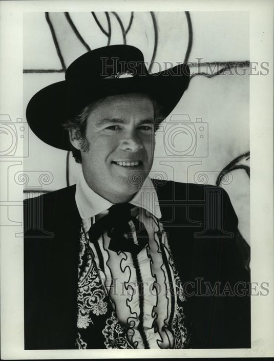 1976 Press Photo Doug McClure as Cash Conover in "Barbary Coast" - mja63578 - Historic Images