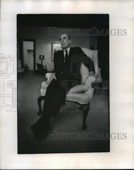 Press Photo Population Control throughout world is a concern of Lord Caradon - Historic Images