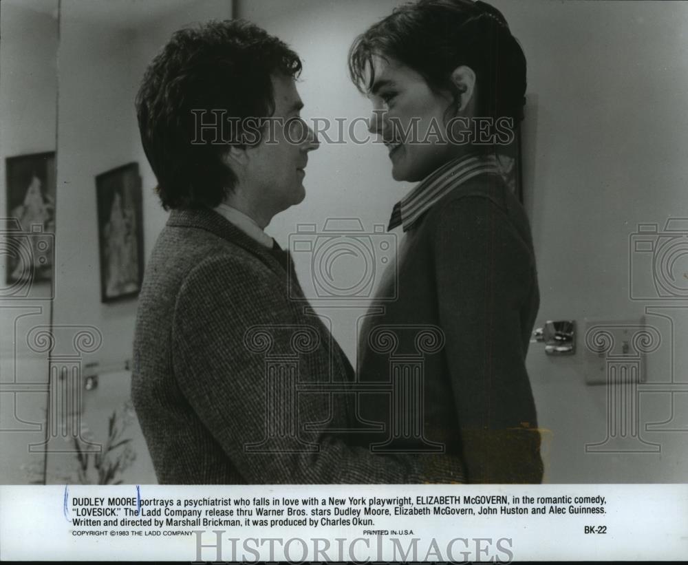 1983 Press Photo "Lovesick," a hip comedy, stars Dudley Moore - mja78400 - Historic Images