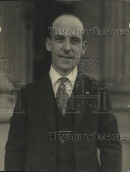 1923 Press Photo W.P. Connery Jr New Member of Congress Succeeds Robert Maloney - Historic Images