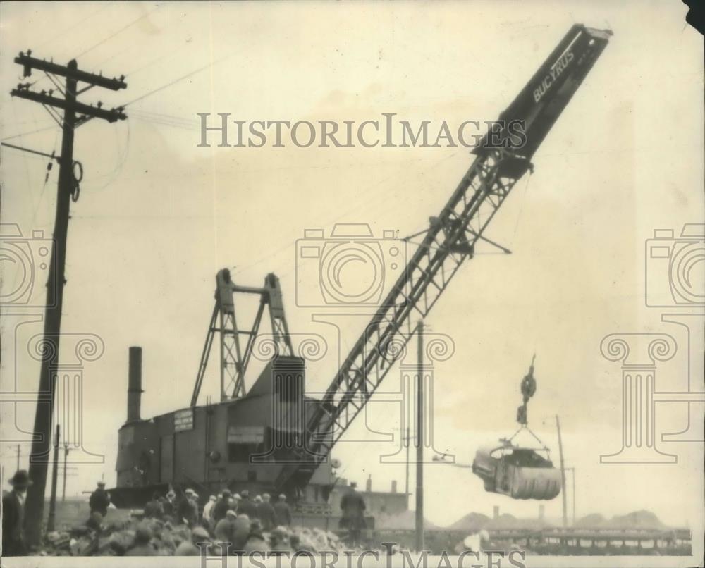 1927 Press Photo Steam Shovels - nef67765 - Historic Images