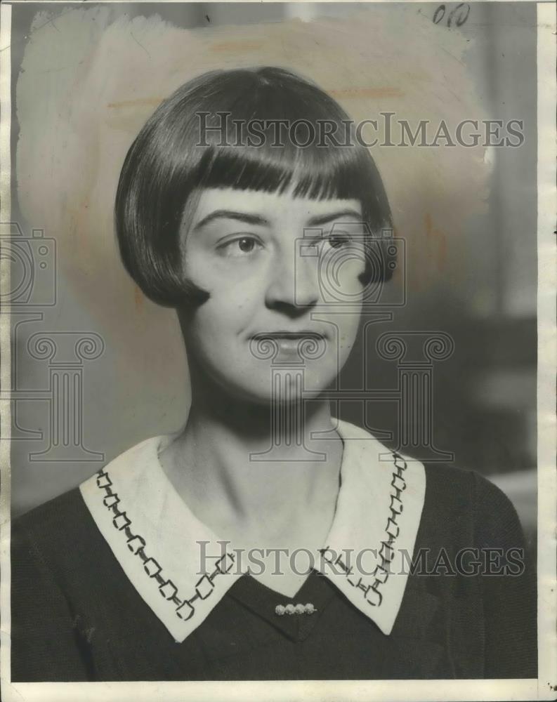 1929 Press Photo Helen Welshmer, NEA Writer - nef68414 - Historic Images