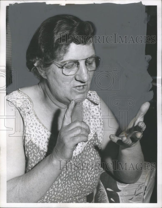 1955 Press Photo Catherine Teller  - neo08053 - Historic Images