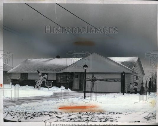 1959 Press Photo Press Christmas House, Richmond Heights - neo08332 - Historic Images