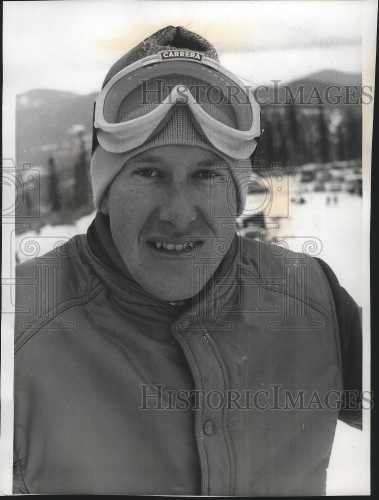 1974 Press Photo Skier John Garland - sps06393 - Historic Images