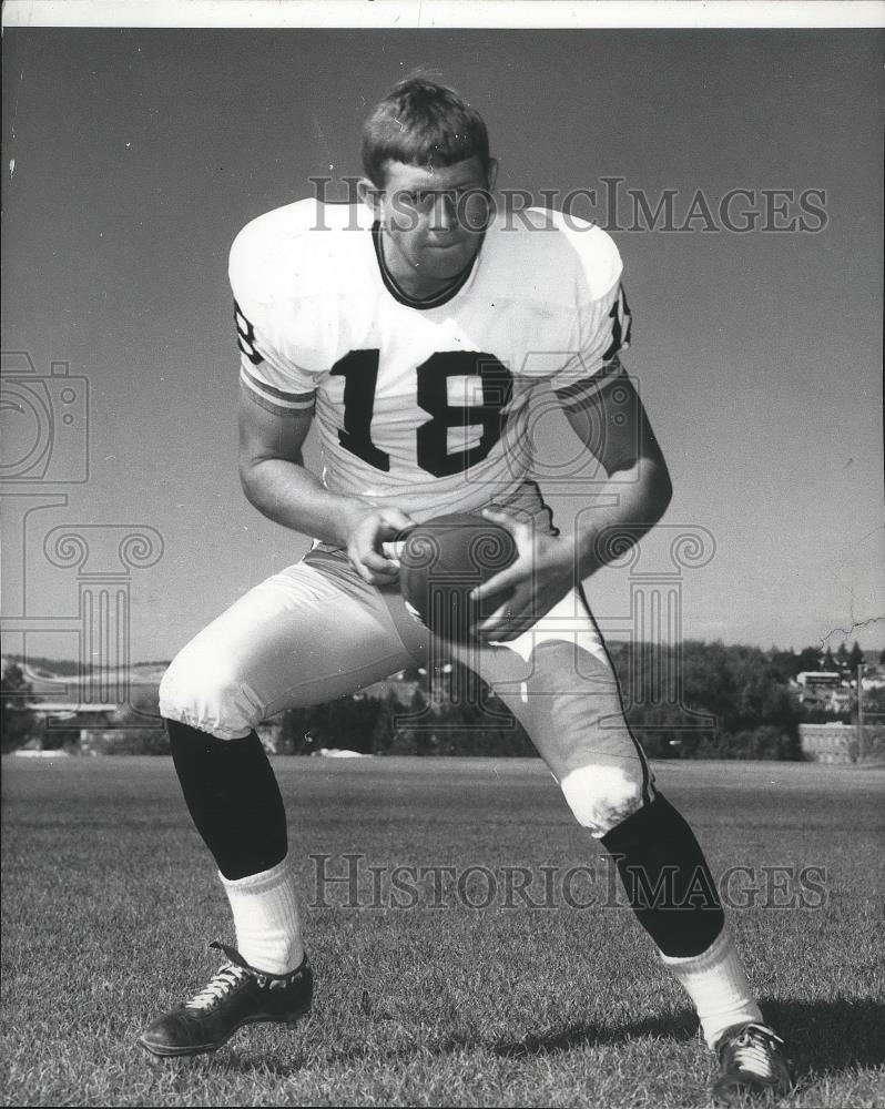 1967 Press Photo Idaho Vandals football player, Steve Garman - sps06394 - Historic Images