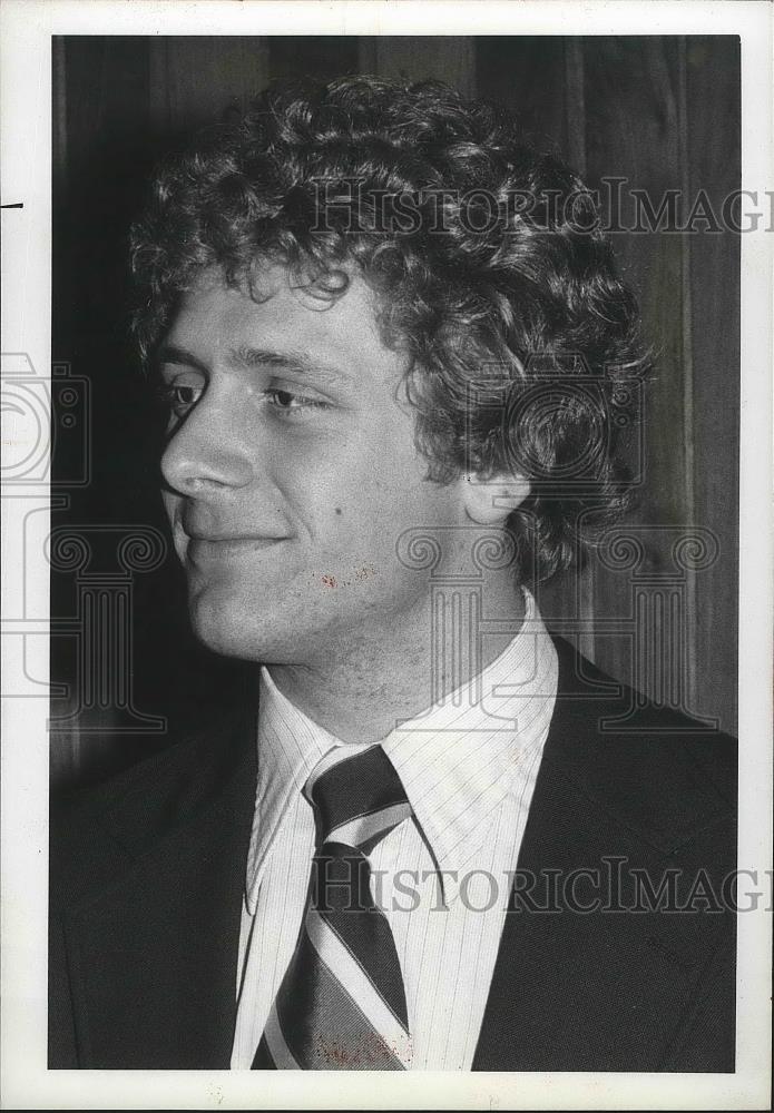 1979 Press Photo Seattle Seahawks football player, Steve Largent - sps06461 - Historic Images