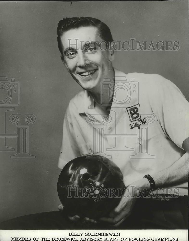 1963 Press Photo Bowling champion, Billy Golembiewski - sps06489 - Historic Images