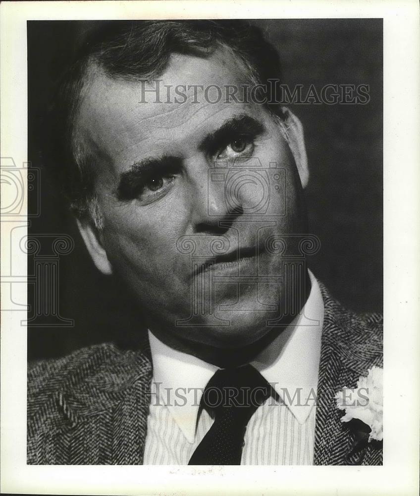1986 Press Photo Dick Zornes, Eastern Washington University football coach - Historic Images