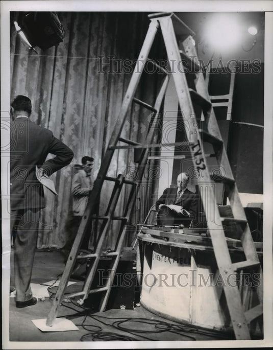 1952 Press Photo New York President candidate Sen Robert A Taft in NYC - Historic Images
