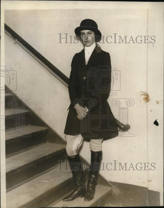 1929 Press Photo NEW YORK SOCIETY ATTENDS NATIONAL HORSE SHOW NYC - neny21628 - Historic Images