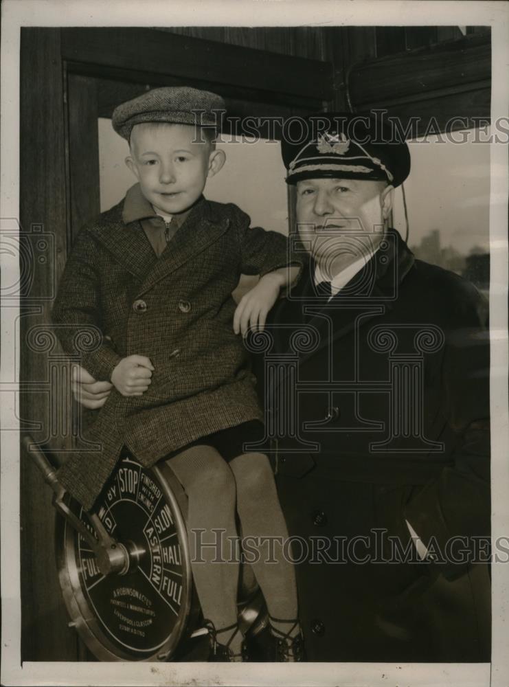 1940 Press Photo New York Reno 5, traveled with Capt.Alex Sjonlom arrived in NYC - Historic Images