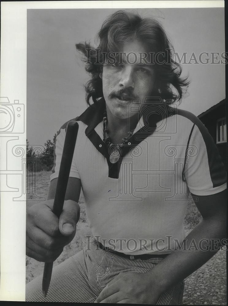 1982 Press Photo Scott Sukr Hunt at Ozzy Osbourne Concert at Spokane Coliseum - Historic Images