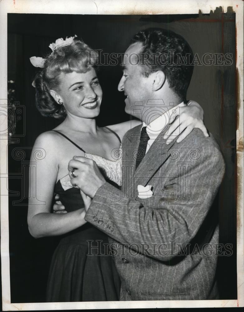 1946 Press Photo Larain Day, Ray Hendricks Dance at Beverly Hills Party - Historic Images