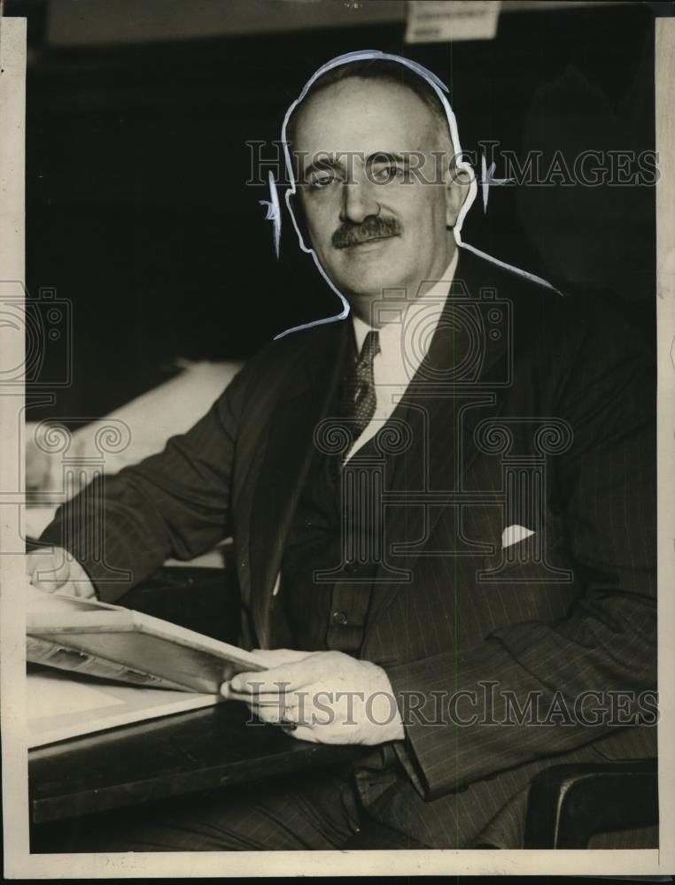 1929 Press Photo Attorney James Wilkinson for Mary Ware Dennett Case, New York - Historic Images