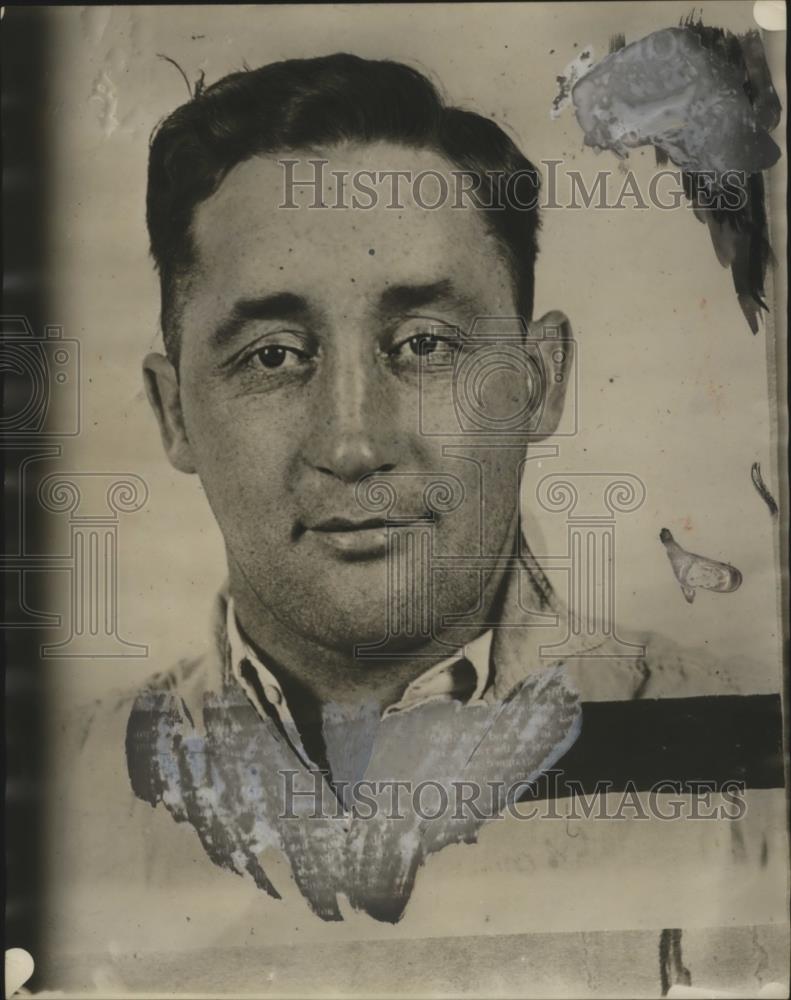 1928 Press Photo Marvin E. Shouweiler, Convicted on Conspiracy to Smuggle Liquor - Historic Images