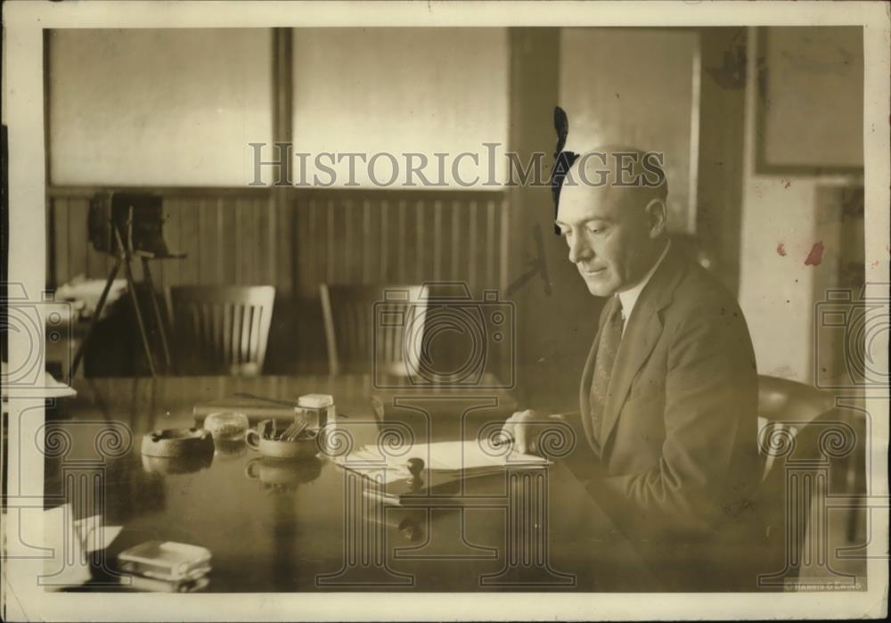 1923 Press Photo Walter G.. Campbell director of Regulatory works  - neo09456 - Historic Images