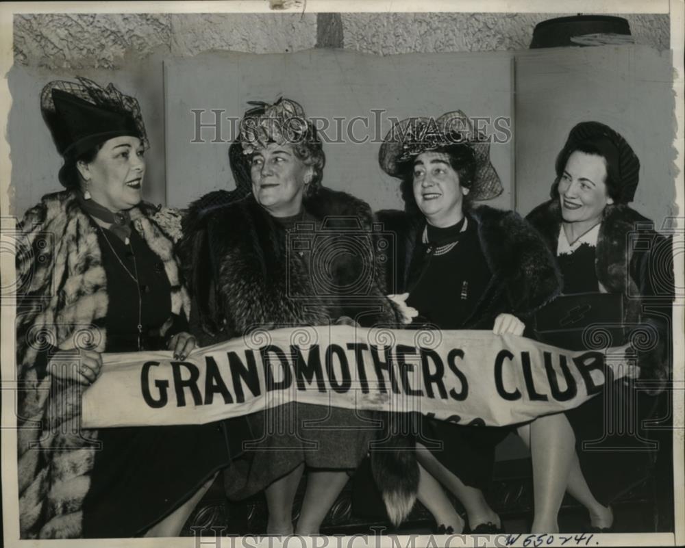 1940 Press Photo Grandmothers Club Members Convene in Washington, DC - neo09644 - Historic Images