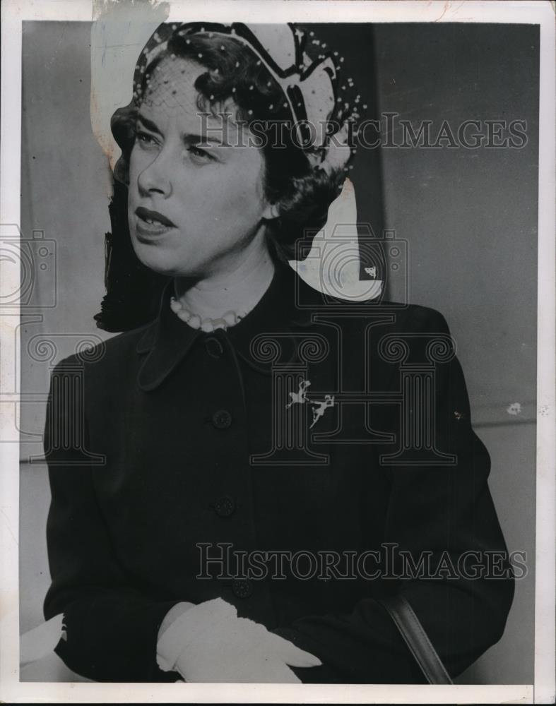 1950 Press Photo Mrs Elizabeth Fry Sues for Thomas &amp; Don Lee Estate, Los Angeles - Historic Images