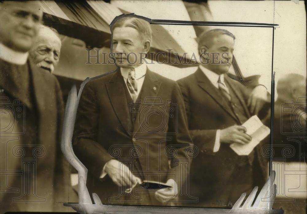 1926 Press Photo Vice-Pres. Charles Dawes presiding over Harding Memorial - Historic Images