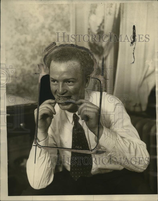 1926 Press Photo George Hasler Johnston - neo10232 - Historic Images
