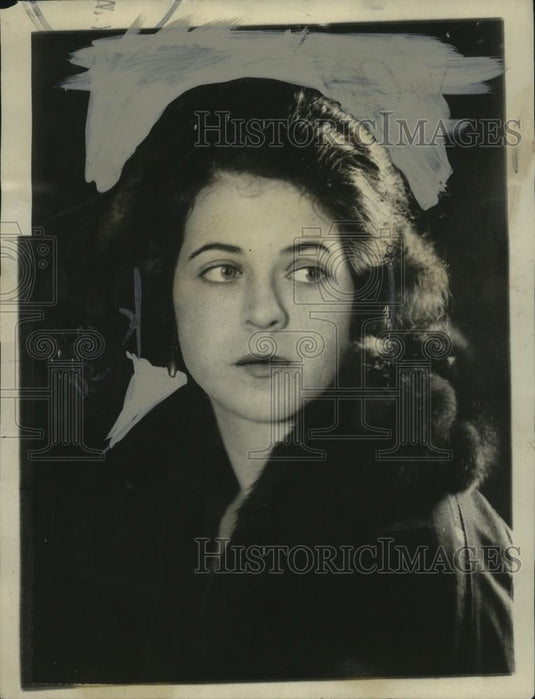 1922 Press Photo Natalie Hanna, One of Most Prominent Debutantes of New York - Historic Images