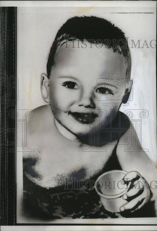 1960 Press Photo Eric Peugeot grandson of Jean-Pierre Peugot was kidnapped - Historic Images