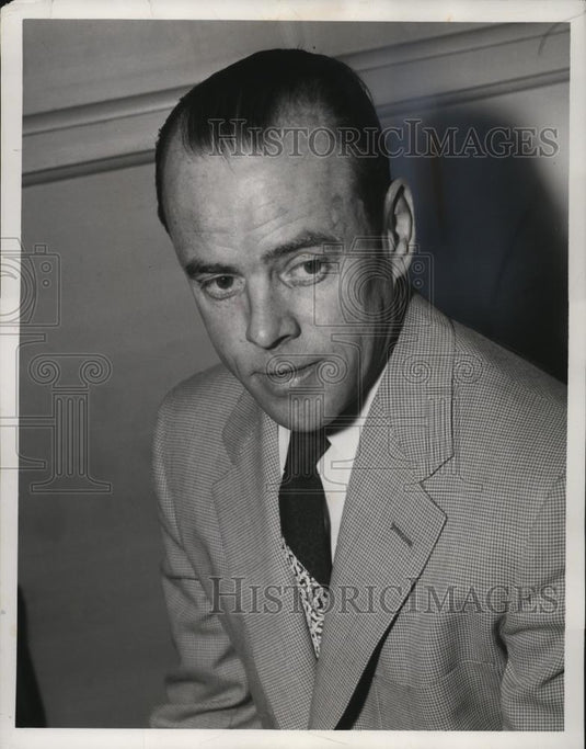 1955 Press Photo Fred Howell of Euclid, Ohio - neo11310 - Historic Images