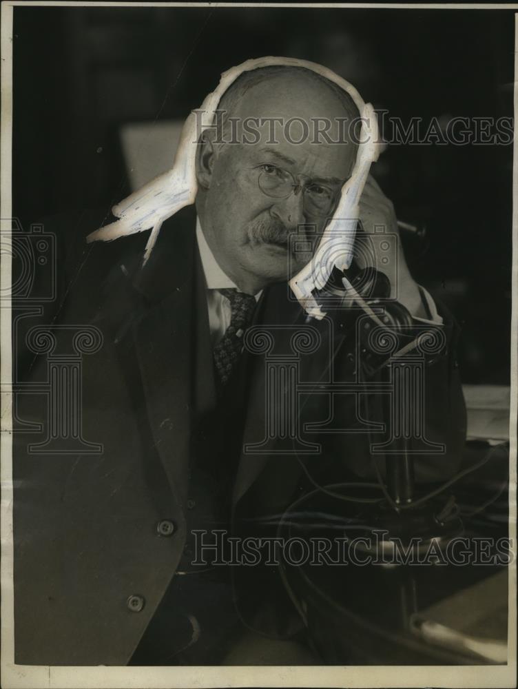 1924 Press Photo Mr. H.B Thayer Pres. American Telephone &amp; Telegraph Co. - Historic Images
