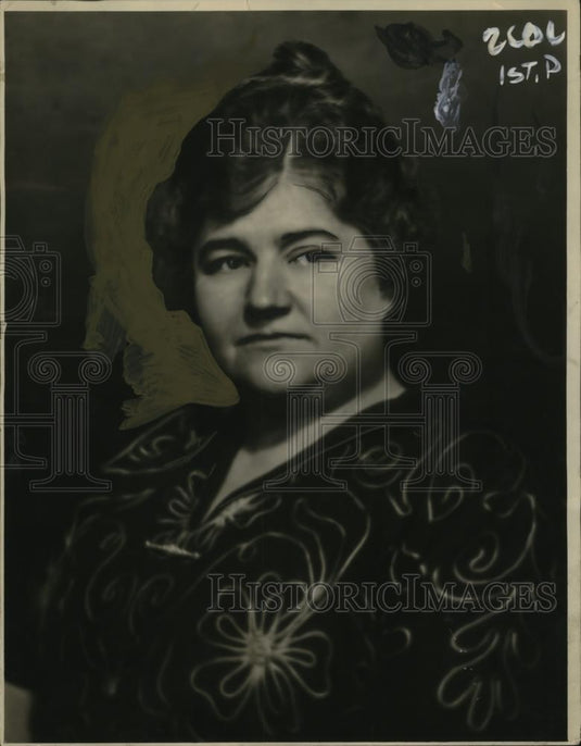 1922 Press Photo Sarah Shank, Wife of Lew Shank - neo11569 - Historic Images