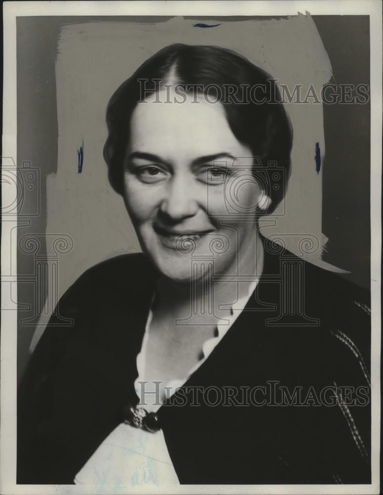 1923 Press Photo Mrs O J Kechele Mayflower guild program Cleveland - neo12929 - Historic Images