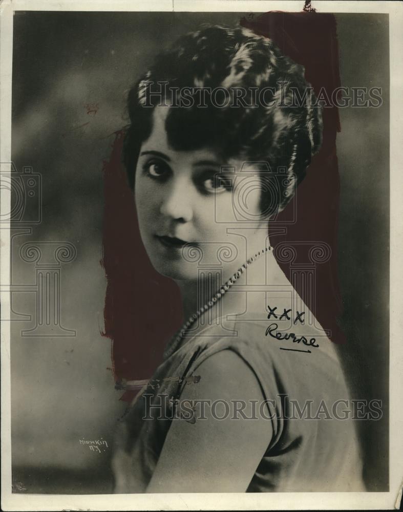 1919 Press Photo Soprano Vahrah Hanbury - neo13032 - Historic Images