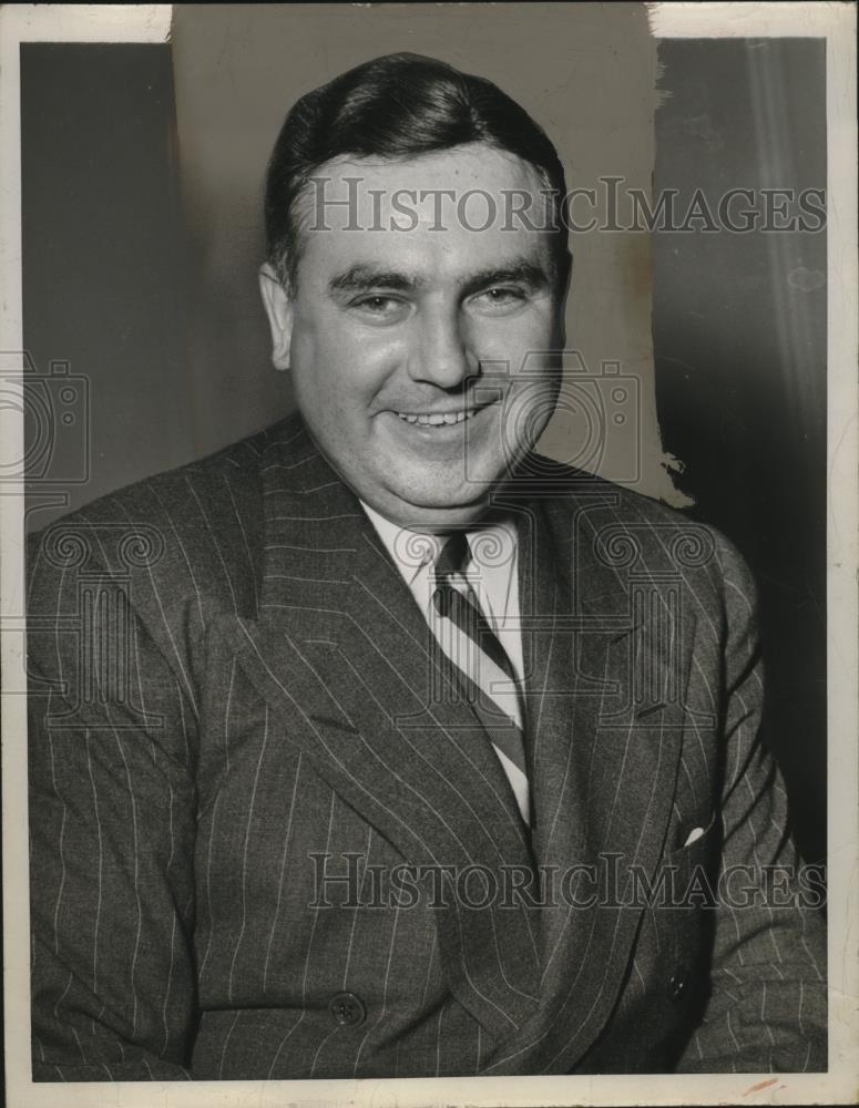 1944 Press Photo Brian McMahon Candidate for US Senator of Connecticut - Historic Images