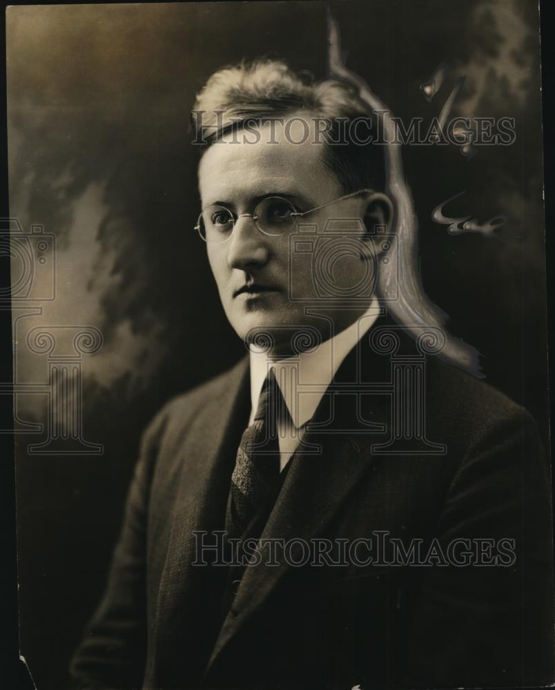 1923 Press Photo David W.W William - neo15059 - Historic Images