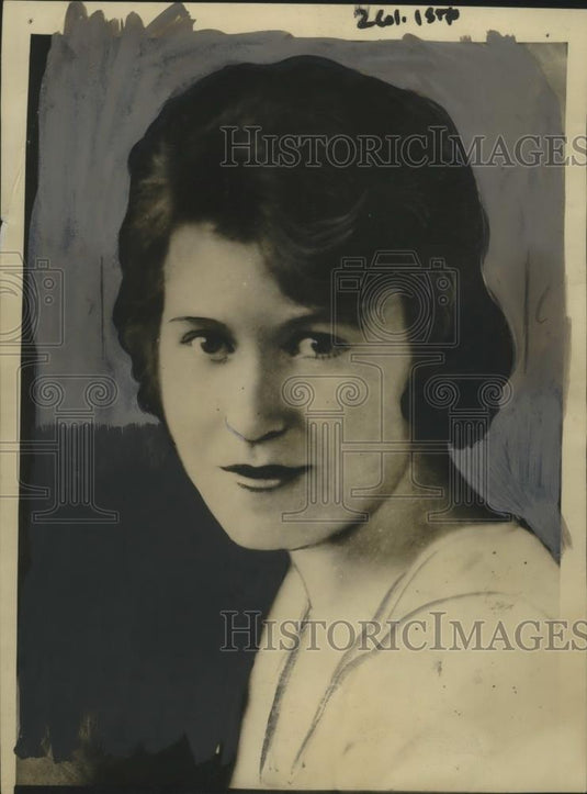 1922 Press Photo Anne B Cookman Married to Earl Thomson - neo15796 - Historic Images