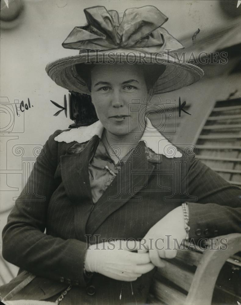 1923 Press Photo Dr. Hilda Northcroft, War Surgeon - neo15940 - Historic Images