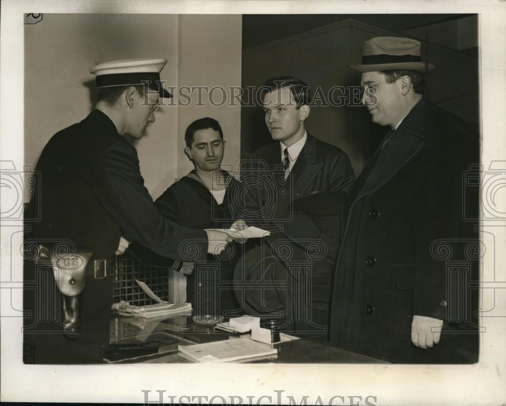 1942 Press Photo Philip Willkie son of President candidate Wendell Willkie - Historic Images