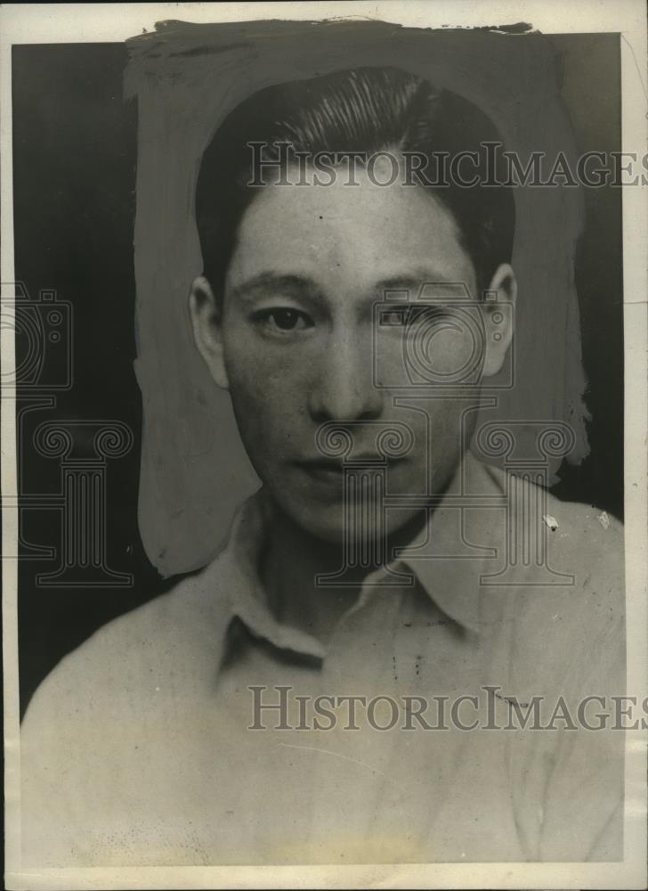 1924 Press Photo James Kumazawa cptain U pf Pa gym team - neo17255 - Historic Images