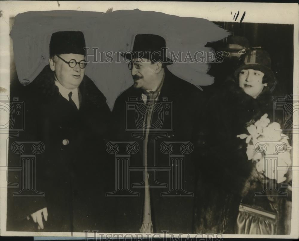 1927 Press Photo Russian Delegation to Geneva Disarmament Conference - neo17856 - Historic Images