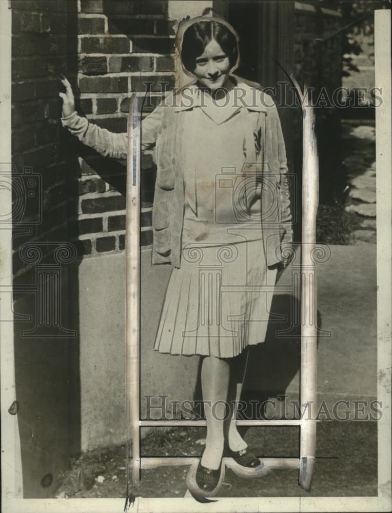 1929 Press Photo Iona Mull Winner of Marion Talley Scholarship Grand Bend, KA - Historic Images
