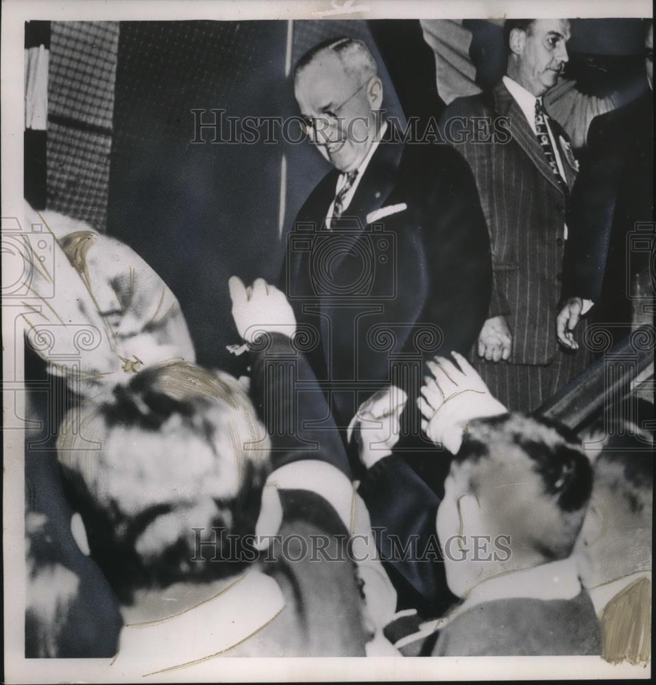1952 Press Photo President Harry S. Truman - neo18812 - Historic Images