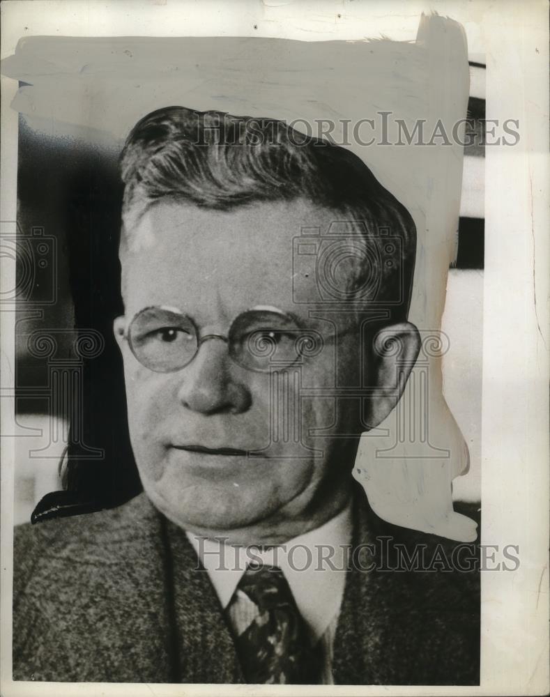 1942 Press Photo Edward C. Turner, Republican of U.S. Supreme court - neo18997 - Historic Images