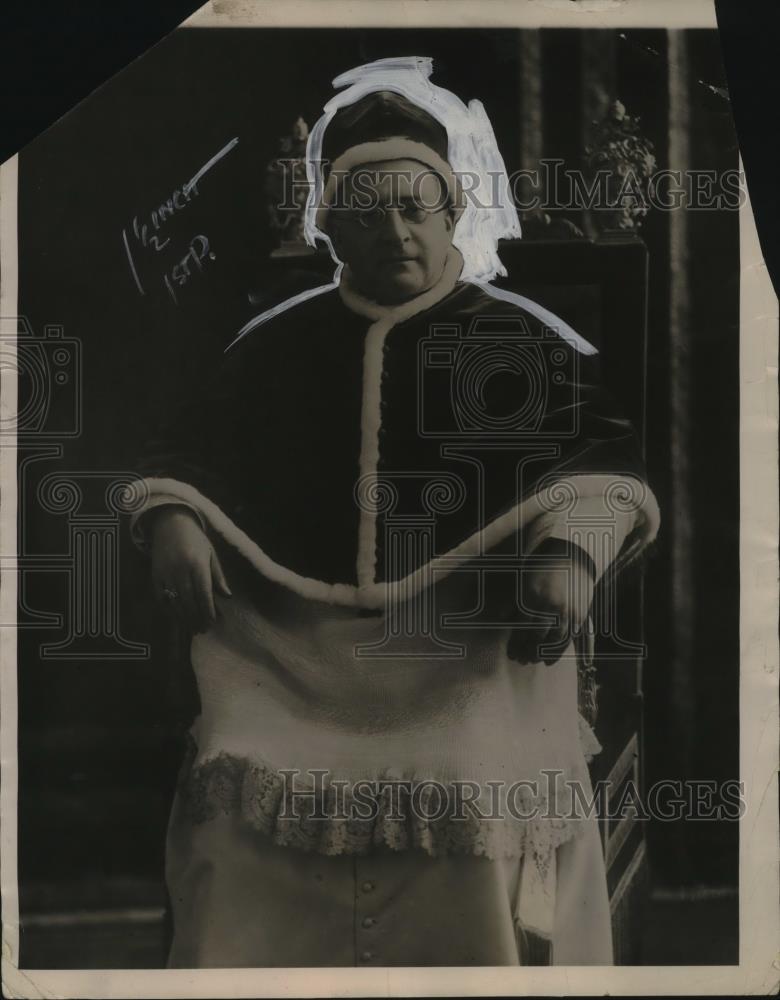 1922 Press Photo His Holinesss Pope Pius new head of Roman Catholic Church - Historic Images